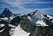 [Matterhorn, Wellenkuppe und Obergabelhorn]